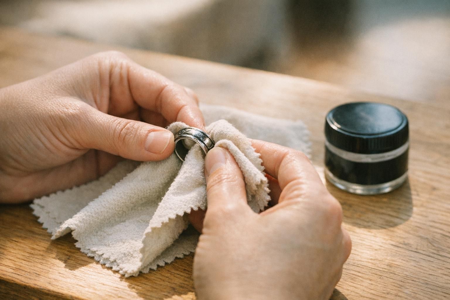 apprenez comment polir facilement une bague en argent noircie à la maison grâce à nos astuces simples et efficaces pour lui redonner tout son éclat.
