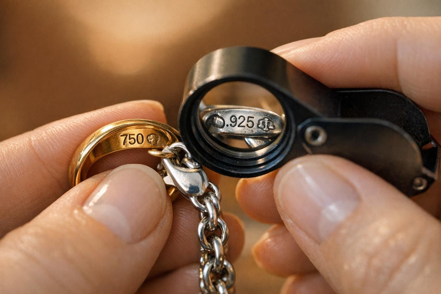 découvrez comment identifier et comprendre les poinçons sur vos bijoux en or et en argent pour garantir leur authenticité et leur qualité.