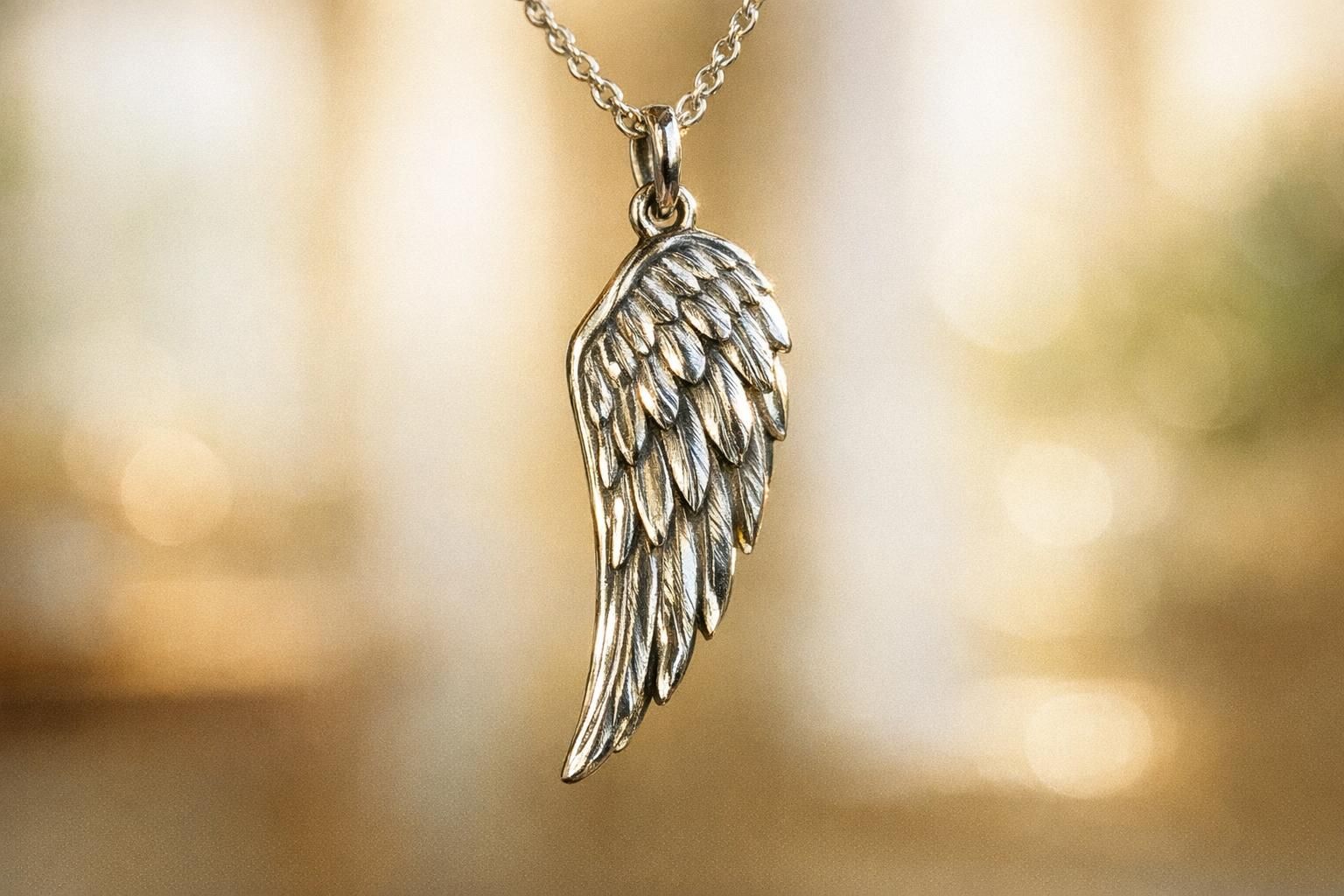 découvrez la signification profonde du pendentif aile d'ange en bijouterie, symbole de protection, d'espoir et de spiritualité.